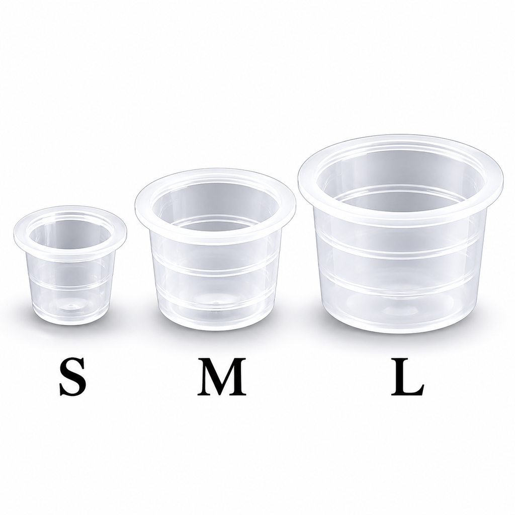 Capsules pour pigment - 1000 pcs - S, M, L