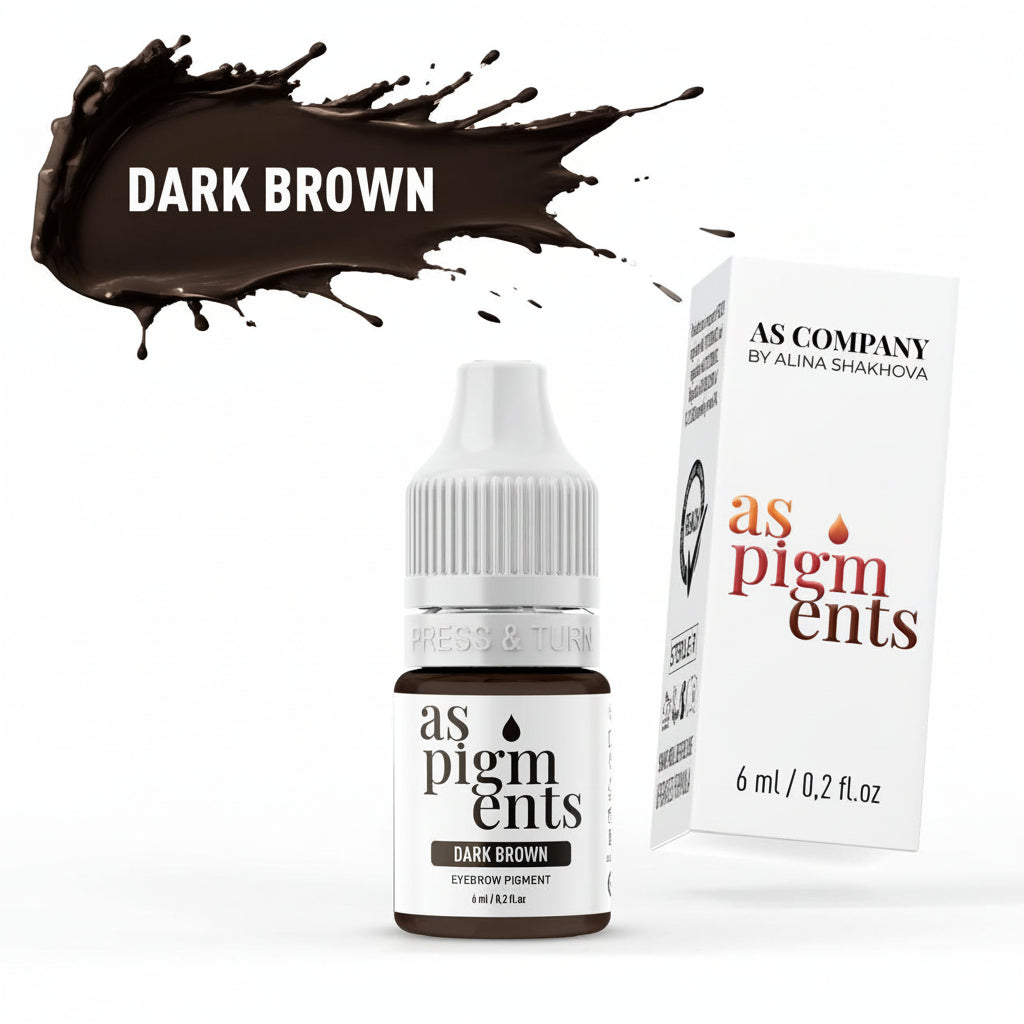 Dark Brown - AS PIGMENTS, 6ml