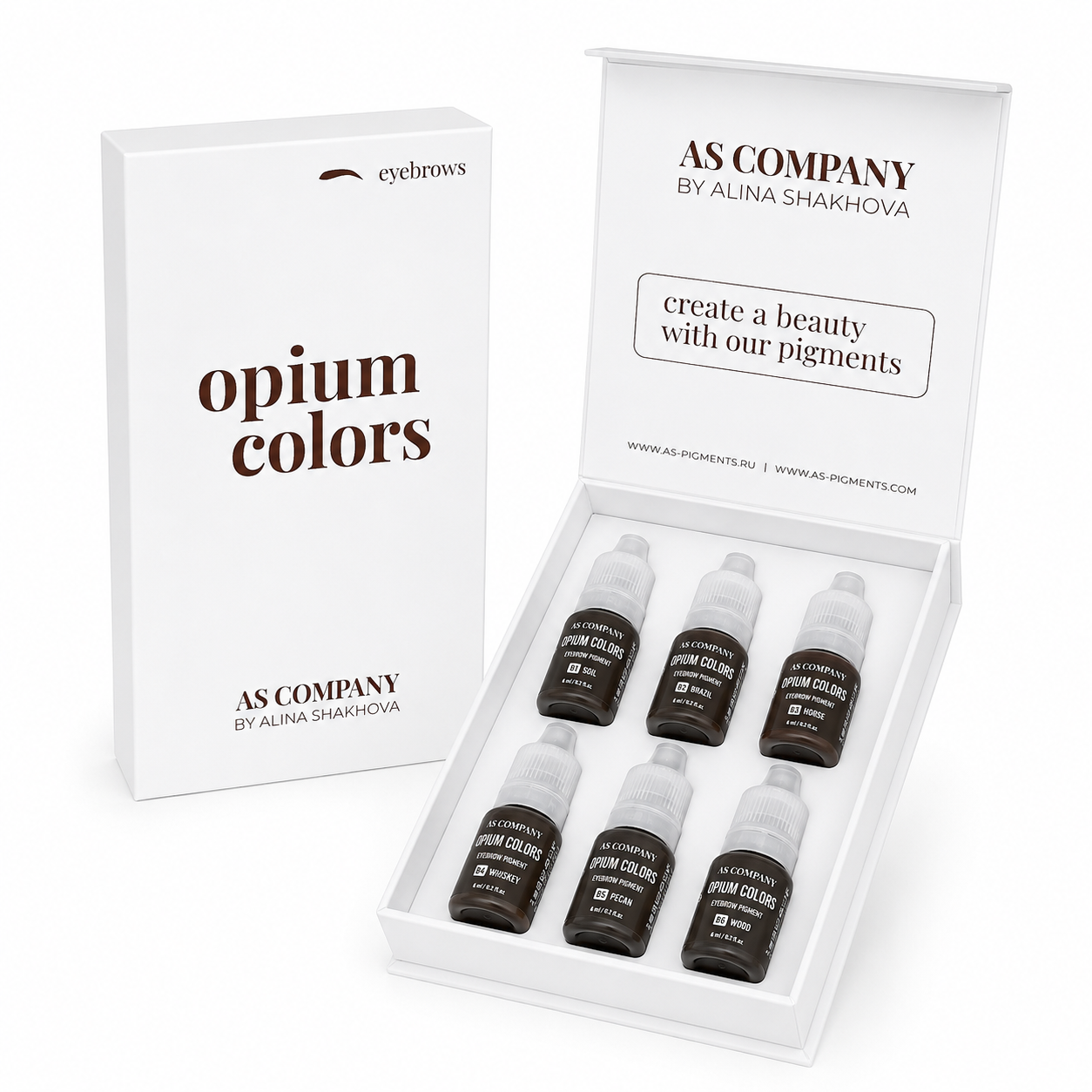 Set Sourcils - OPIUM COLORS - AS Company, 6ml