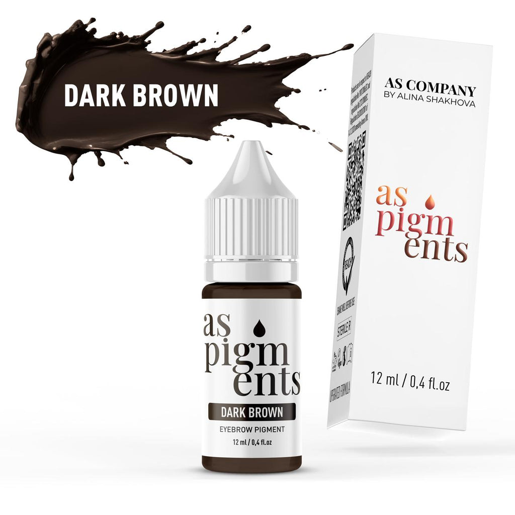 Dark Brown - AS PIGMENTS, 12ml