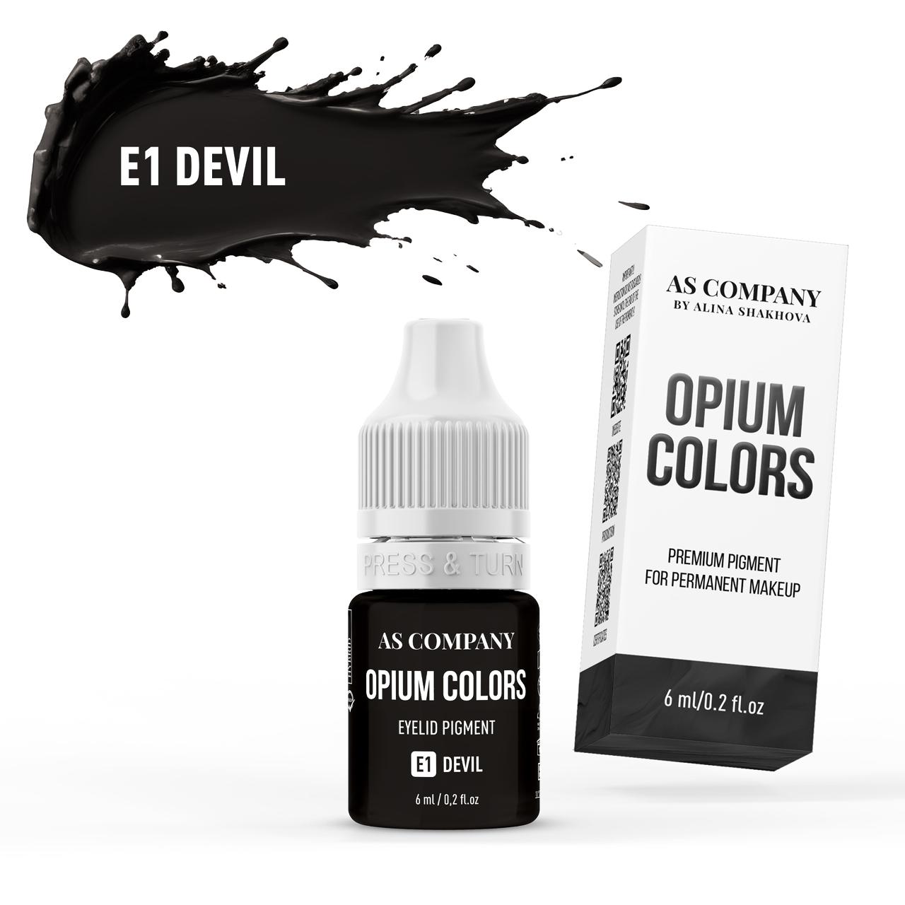 E1 Devil - OPIUM COLORS, 6ml