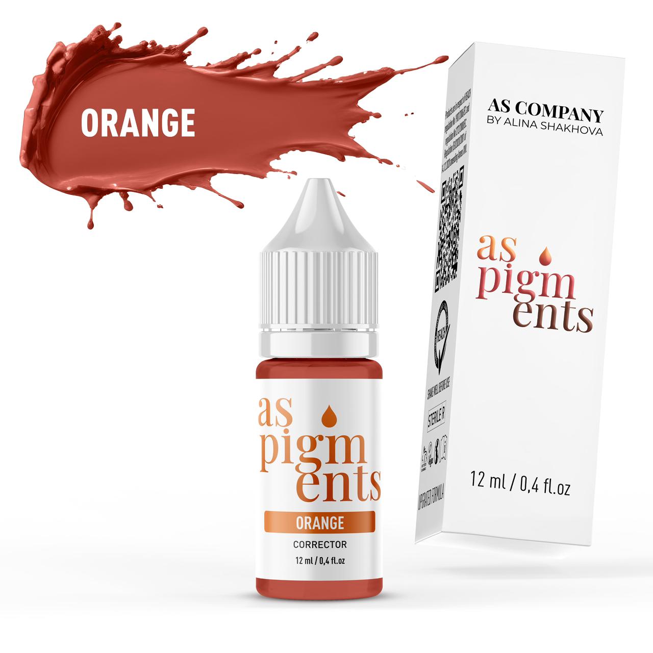 Correcteur Orange - AS PIGMENTS, 12ml